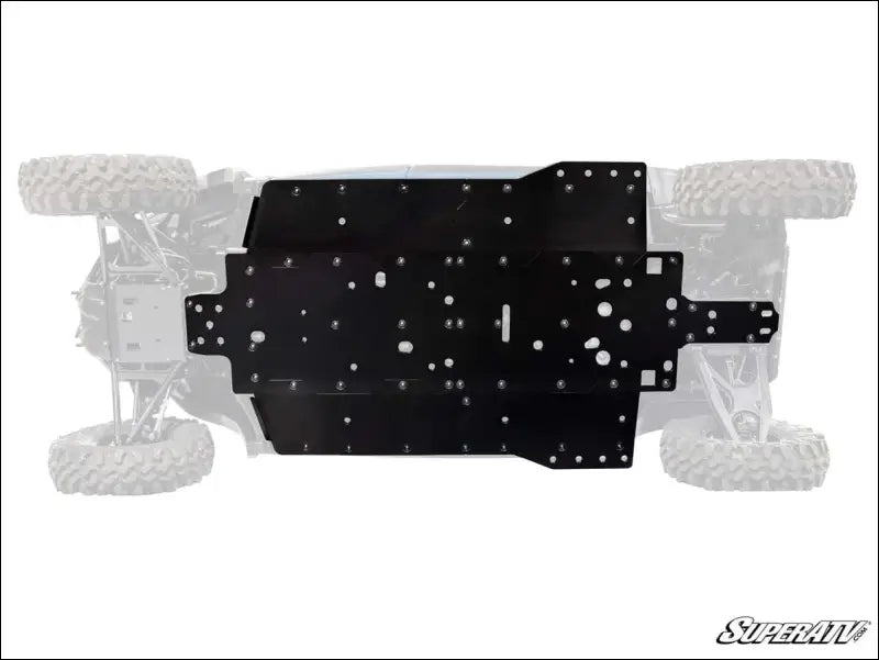 SuperATV 25+ Yamaha Wolverine RMAX4 Full Skid Plate - Plates