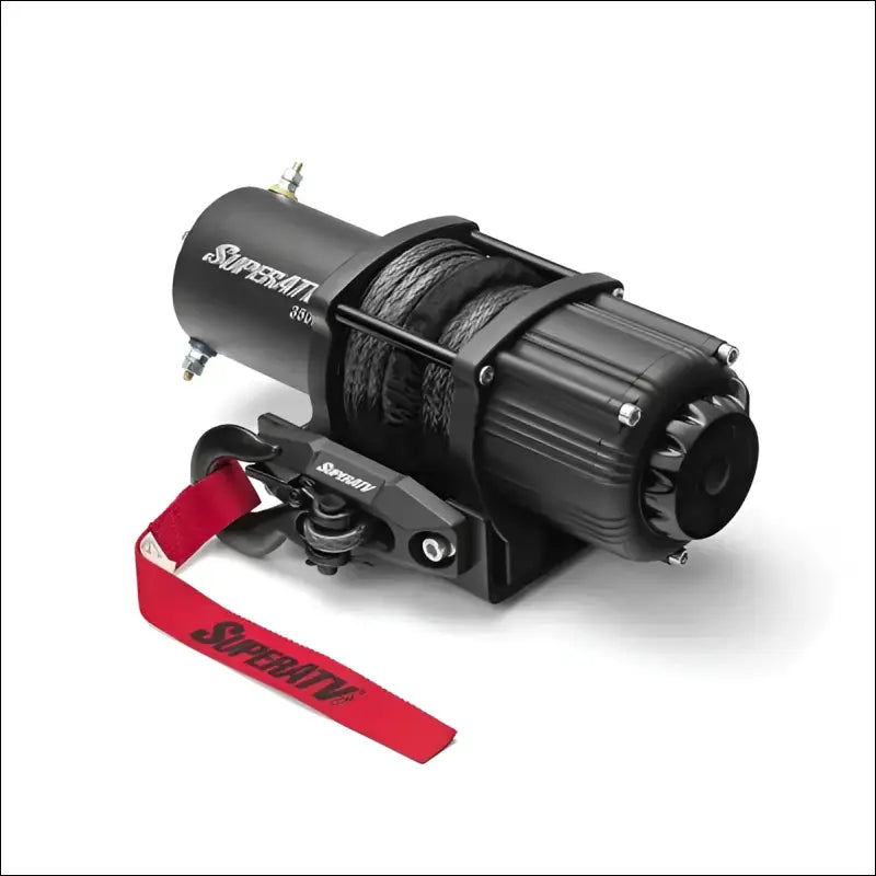 SuperATV Black Ops 3500 Synthetic Rope Winch & Wireless Remote