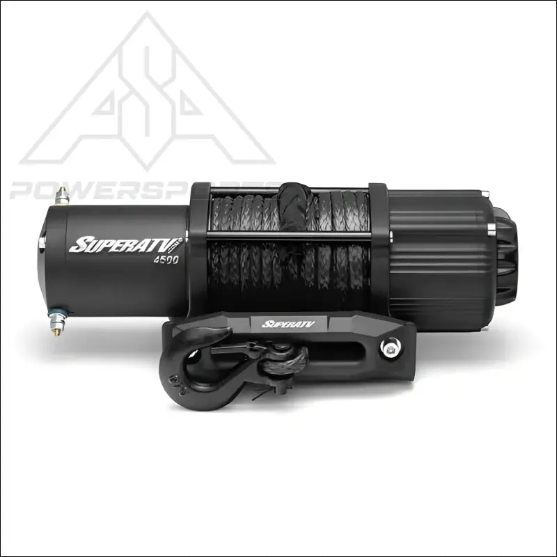 SuperATV Black Ops 4500 Synthetic Rope Winch & Wireless Remote