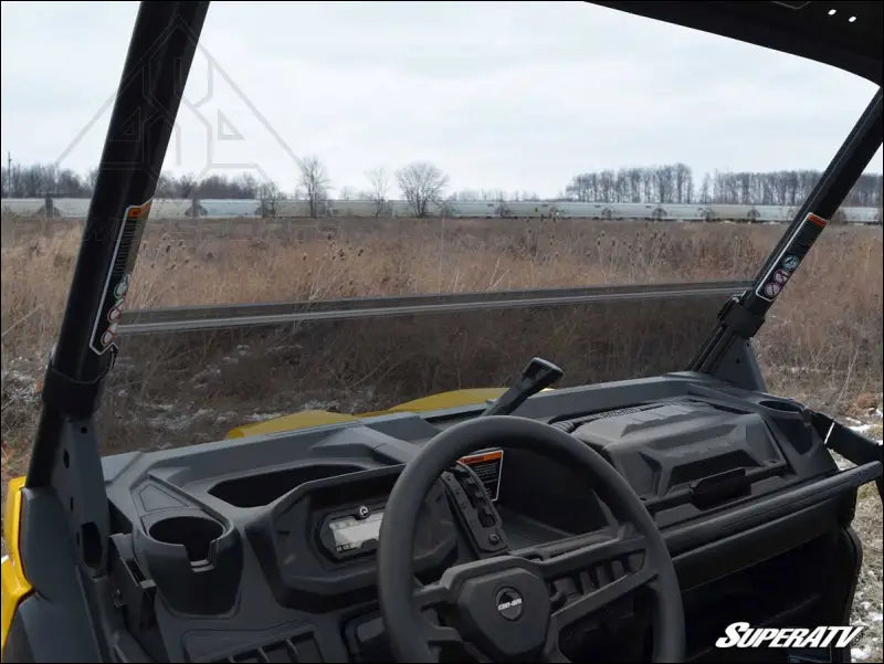 SuperATV Can-Am Defender Half Windshield