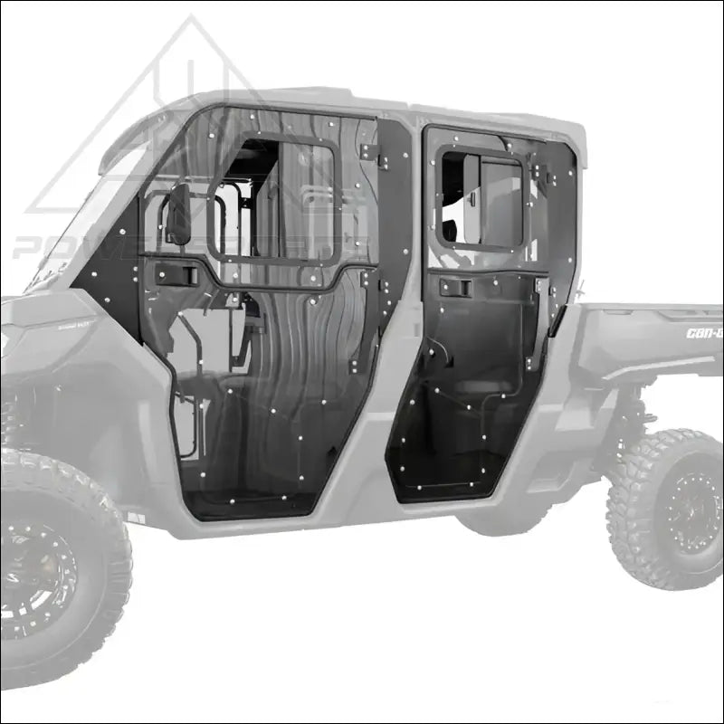SuperATV Can-Am Defender Max Convertible Cab Enclosure Doors