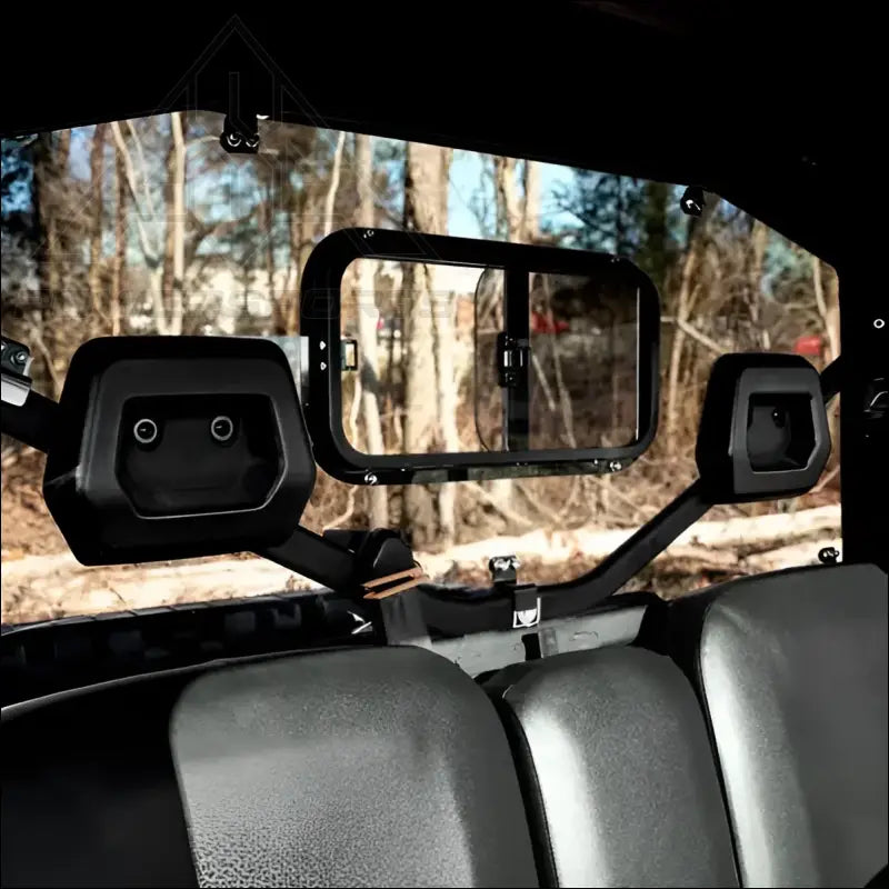 SuperATV Can-Am Defender Sliding Rear Windshield