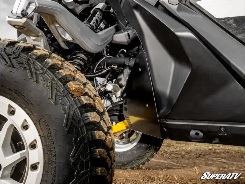 SuperATV Can-Am Maverick R Front Inner Fender Guards - Flares