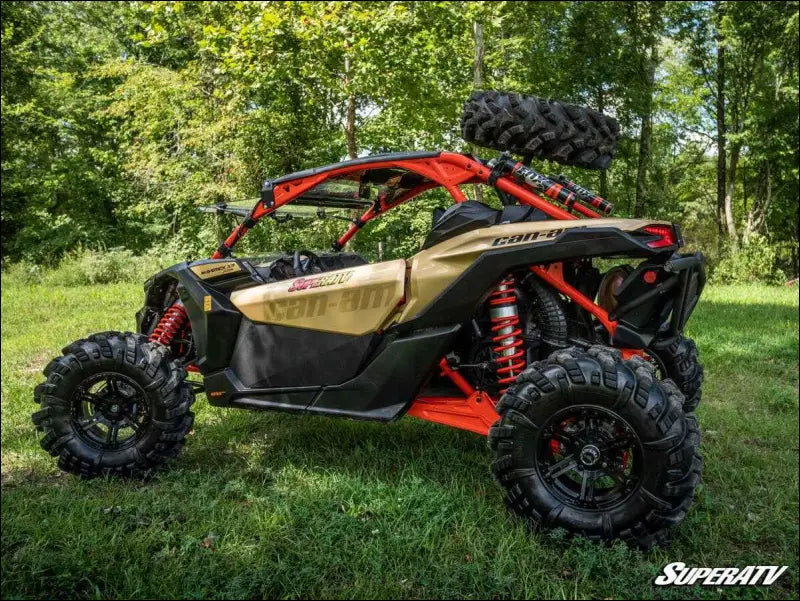 SuperATV Can-Am Maverick X3 Spare Tire Carrier - Bumpers