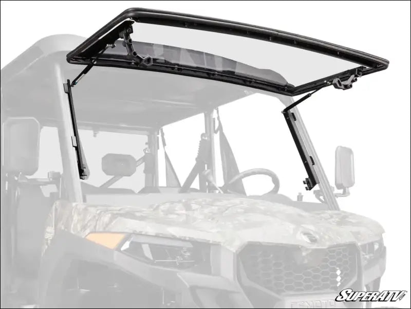 SuperATV CFMoto UForce 800 Flip Windshield - 2014-2022 - Front Windshields