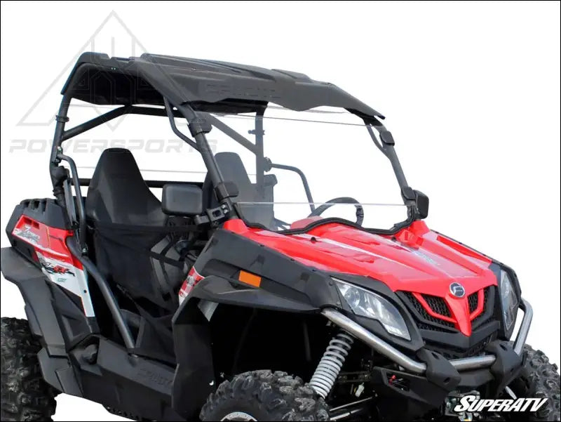 SuperATV CFMOTO ZForce 500 Scratch-Resistant Full Windshield