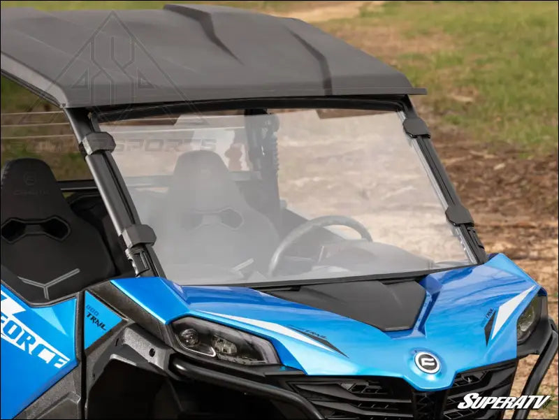 SuperATV CFMOTO ZForce 800 Trail Scratch Resistant Full Windshield