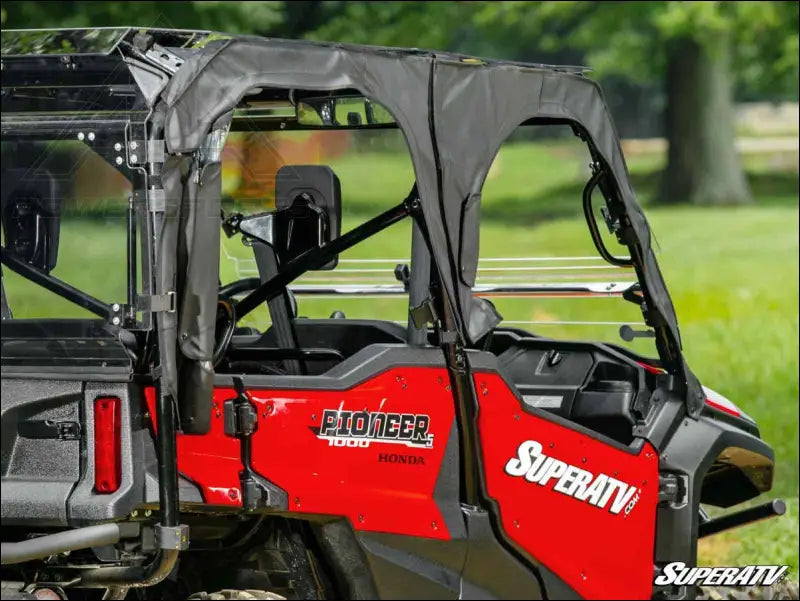 SuperATV Honda Pioneer 1000-5 Primal Soft Cab Enclosure Upper Doors - Enclosures