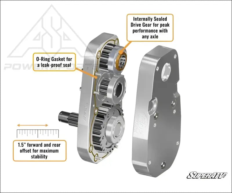 SuperATV Honda Talon 1000X 8’’ Portal Gear Lift - Portals
