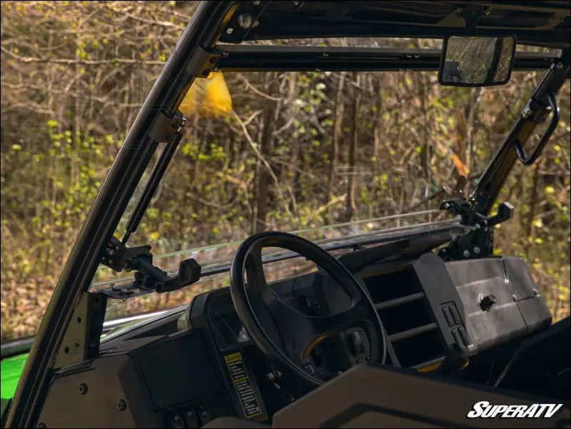 SuperATV John Deere Gator XUV 865 Scratch-Resistant Flip Windshield