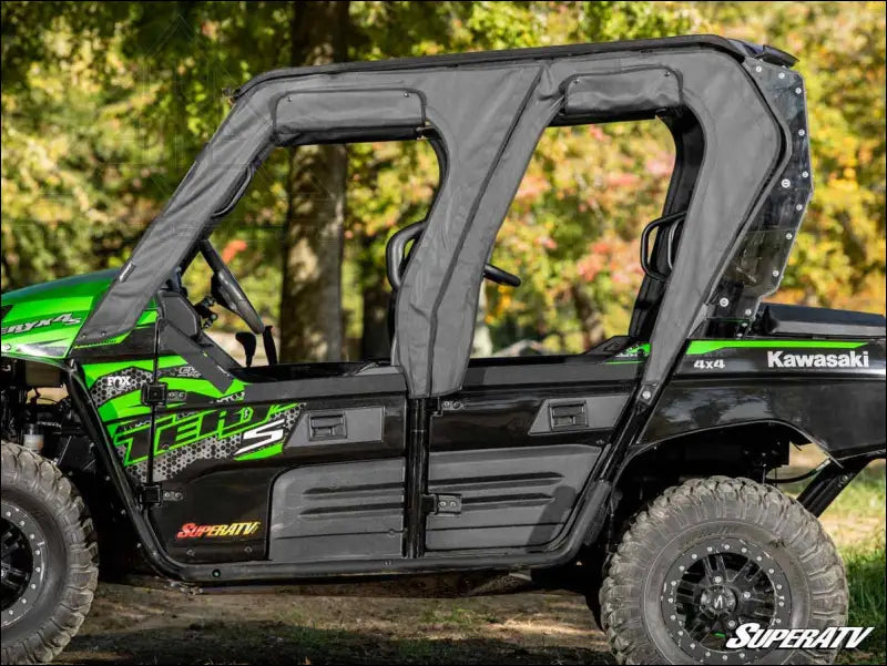 SuperATV Kawasaki Teryx 4 Primal Soft Cab Enclosure Upper Doors - Enclosures
