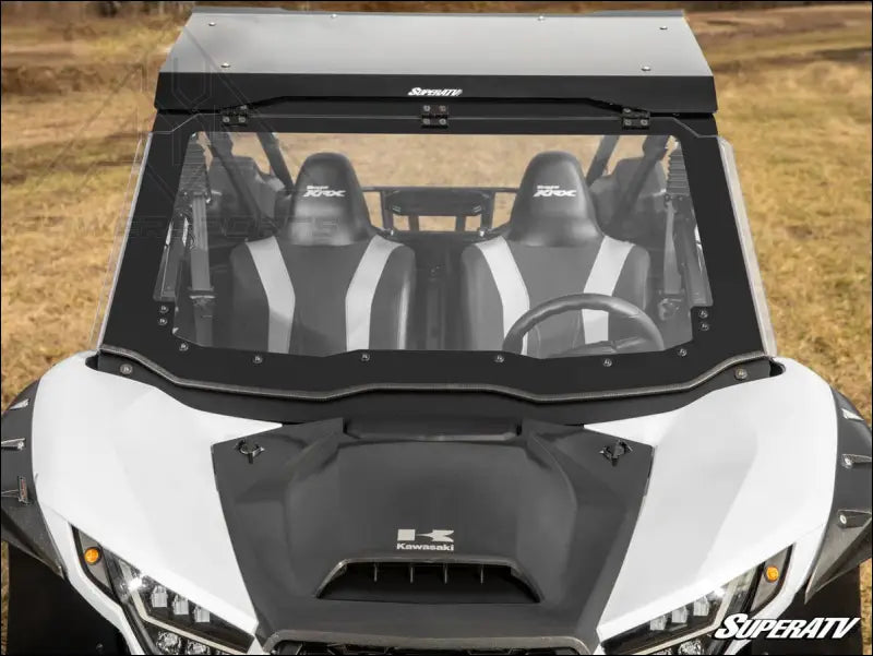 SuperATV Kawasaki Teryx KRX 1000 Maxdrive Power Flip Windshield