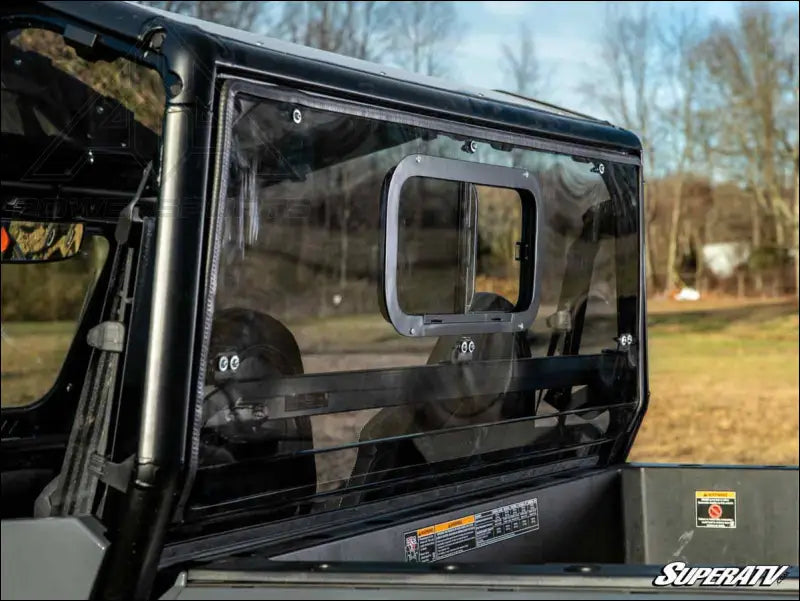 SuperATV Polaris General 1000 Sliding Rear Windshield