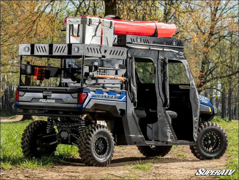 SuperATV Polaris Ranger 1000 Outfitter Bed Rack - Cargo Management