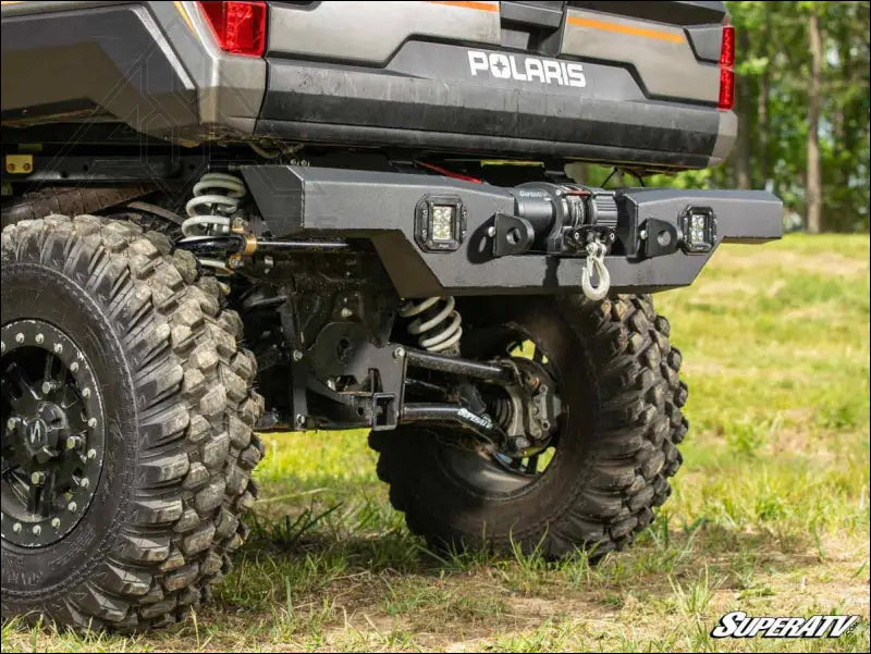 SuperATV Polaris Ranger 1000 Winch Ready Rear Bumper - Bumpers
