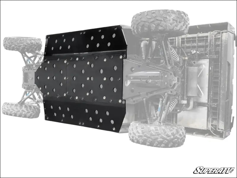 SuperATV Polaris Ranger Midsize 570 Crew Full Skid Plate - Plates