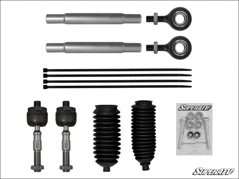 SuperATV Polaris Ranger Midsize Heavy-Duty Tie Rod Kit - Rods