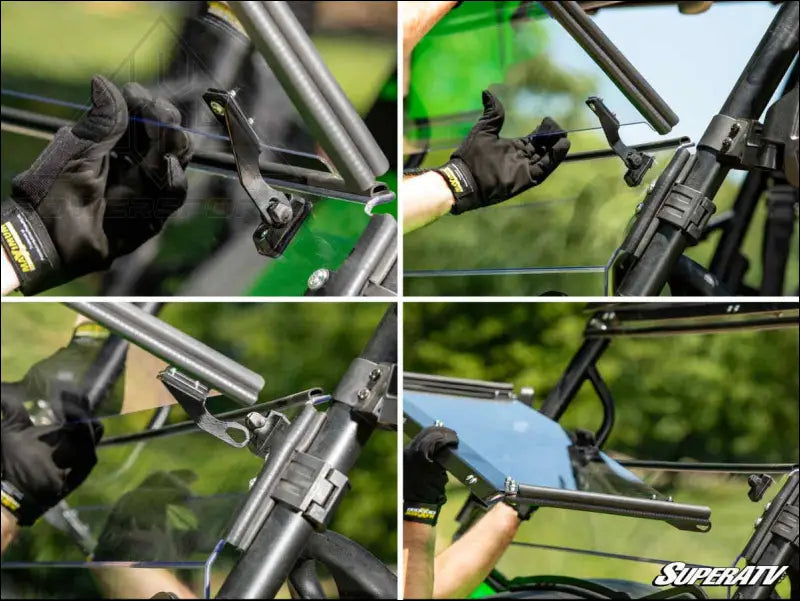 SuperATV Polaris Ranger XP 1000 3-IN-1 Windshield