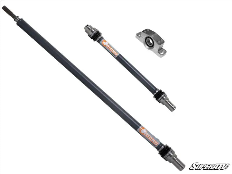 SuperATV Polaris Ranger XP 1000 Heavy Duty Prop Shaft - Rhino Driveline - Crew Cab / 2017-2018 / Billet - Shafts