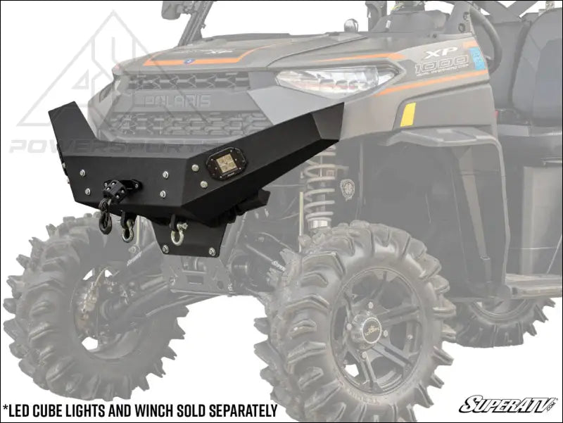 SuperATV Polaris Ranger XP 1000 Winch Ready Front Bumper - Bumpers