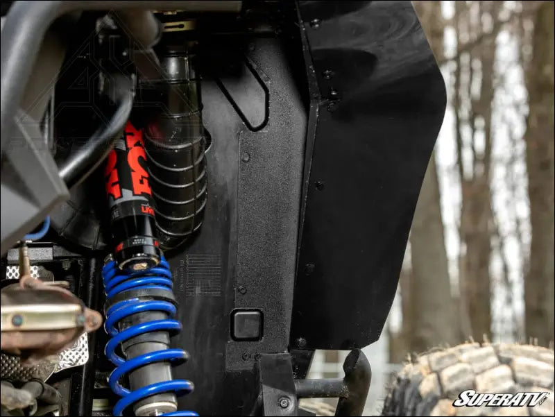 SuperATV Polaris RZR Pro XP Rear Fender Well Mud Guards - Flares