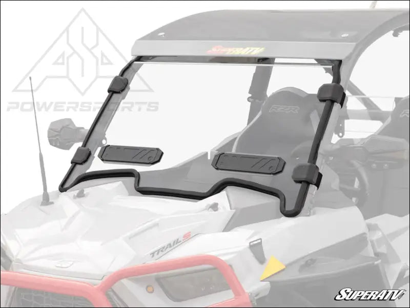 SuperATV Polaris RZR Trail S 900 Vented Full Windshield