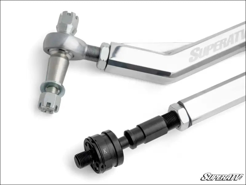 SuperATV Polaris RZR Turbo R Rackboss 2.0 Billet Tie Rod Kit - Rods