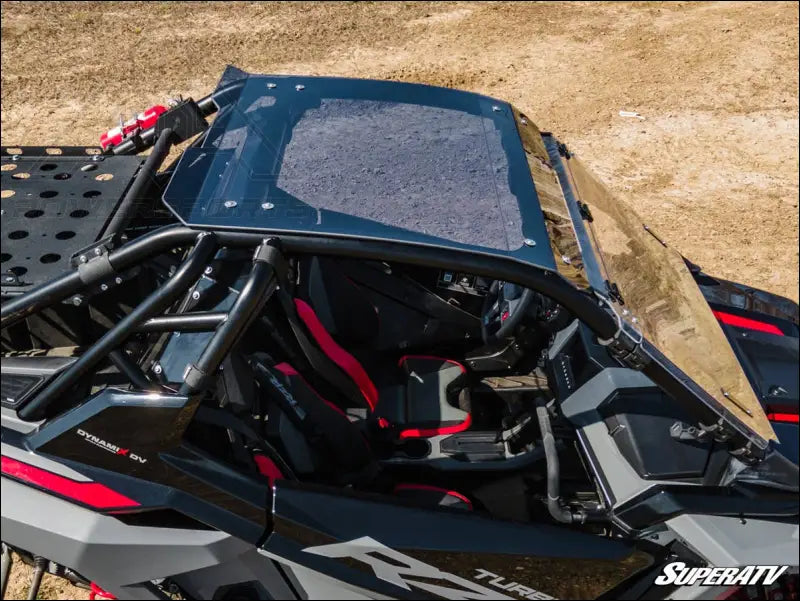 SuperATV Polaris RZR Turbo R Tinted Roof - Roofs