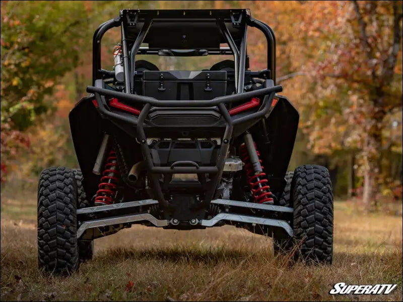 SuperATV Polaris RZR Turbo S High Clearance Billet Aluminum Radius Arms - Rods