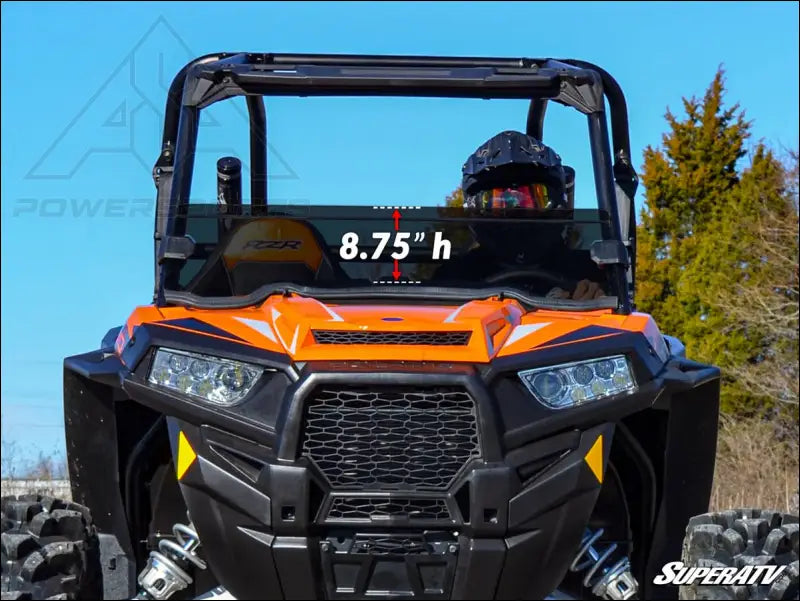 SuperATV Polaris RZR XP 1000 Half Windshield