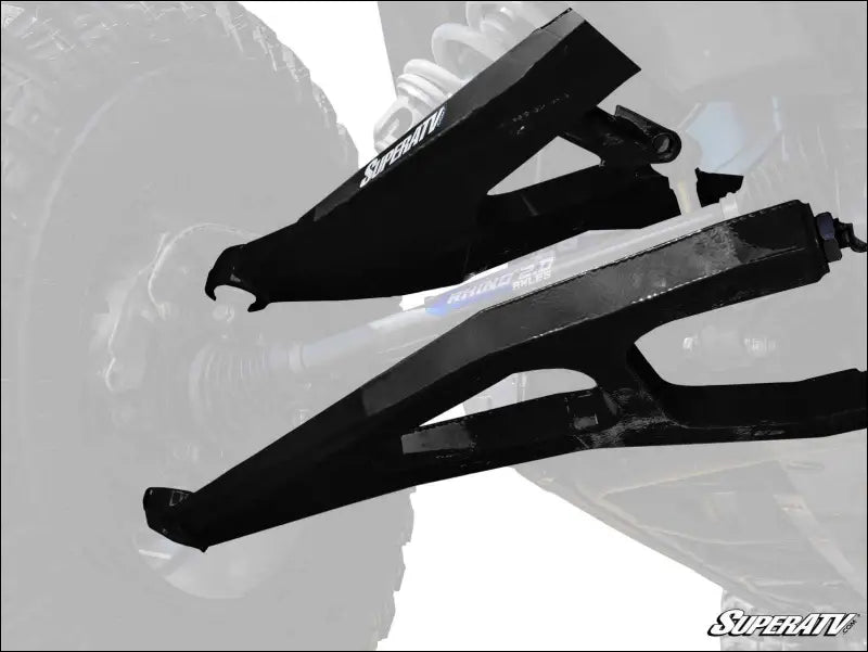 SuperATV Polaris RZR XP 1000 High Clearance Boxed A-Arms - No Thank You / Black
