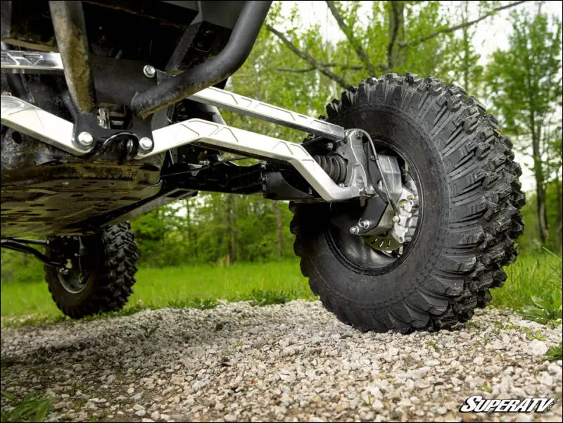 SuperATV Polaris RZR XP Turbo 4’’ Portal Gear Lift - Billet / Yes I have a Big Kit / 0.3 - Portals