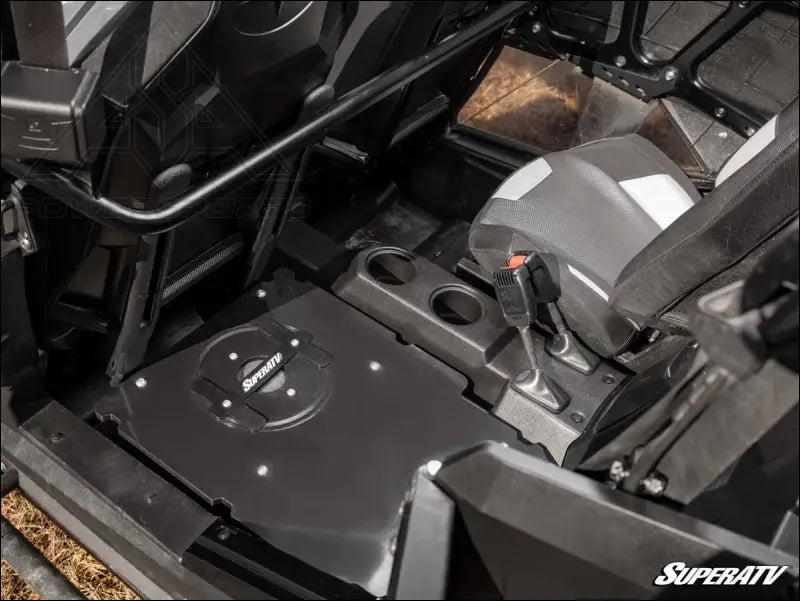 SuperATV Polaris RZR XP Turbo Rear Seat Conversion Kit - Cargo Management