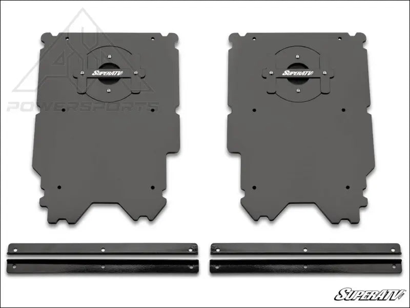 SuperATV Polaris RZR XP Turbo Rear Seat Conversion Kit - Cargo Management