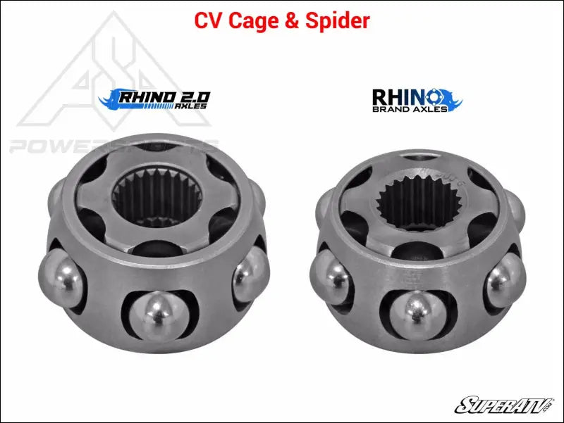 SuperATV Rhino 2.0 Polaris Ranger XP 1000 Heavy Duty Axles