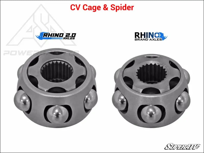 SuperATV Rhino 2.0 Polaris RZR XP 1000 Heavy Duty Axles