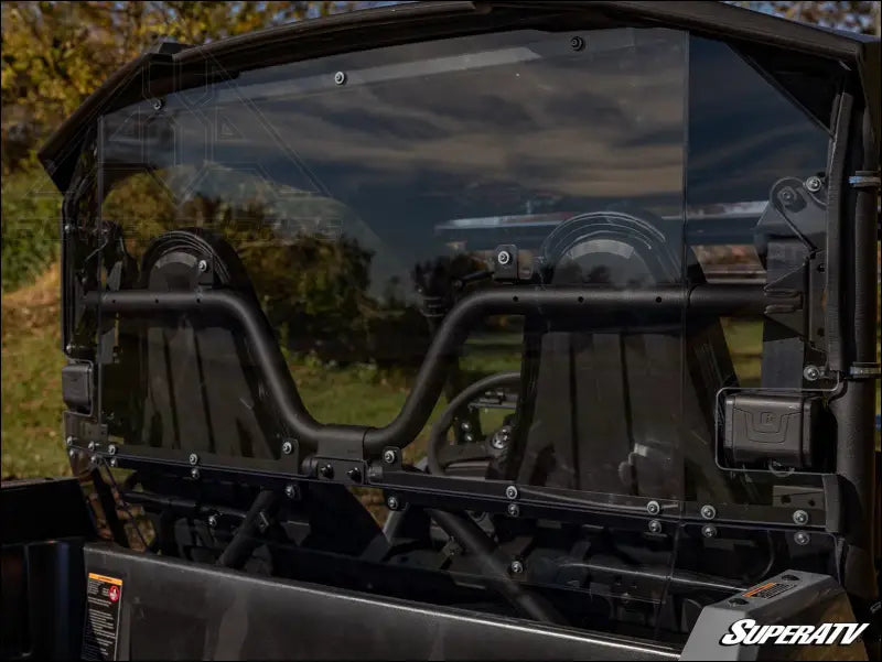 SuperATV Yamaha Wolverine RMAX2 1000 Scratch Resistant Rear Windshield