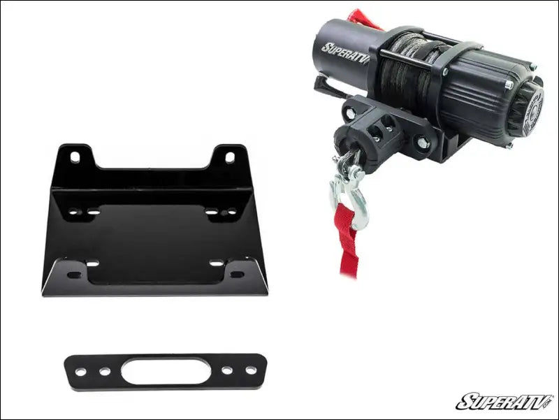 SuperATV Yamaha Wolverine X4 850 Winch Mounting Plate