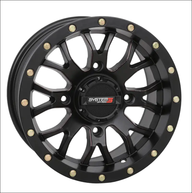 System 3 ST-3 Wheels Black - 24x6.5 / 4 + 2.5 / 4x137