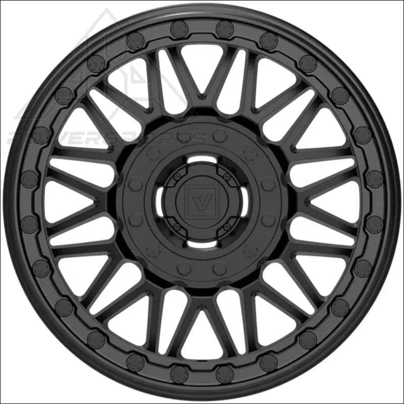 Valor Off-Road UTV V08 Wheel - Satin Black - Wheels