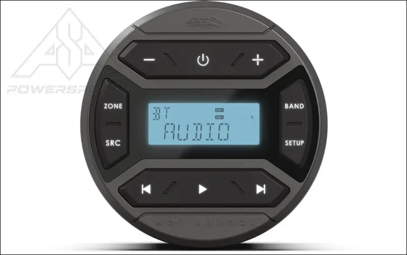 Wet Sounds AM/FM/Digital Tuner Round Media Center - Audio