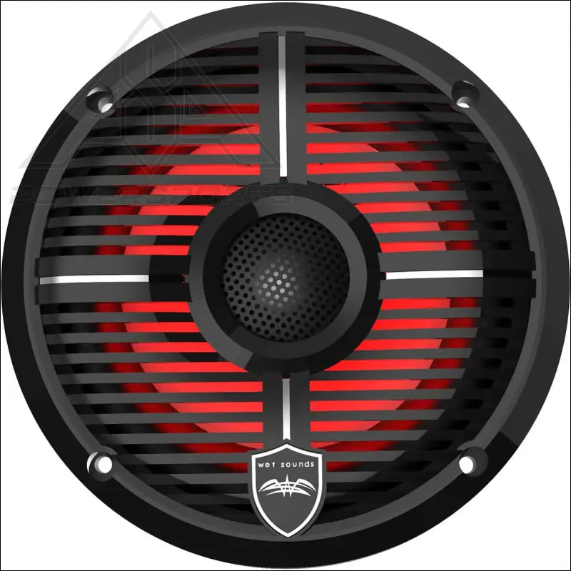 Wet Sounds High Output Component Style 6.5’’ Marine Coaxial Speakers - Audio