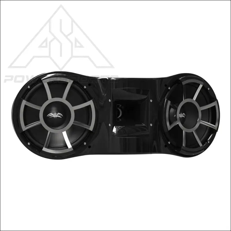 Wet Sounds Revolution Series Dual 10’’ Black Tower Speaker - Audio