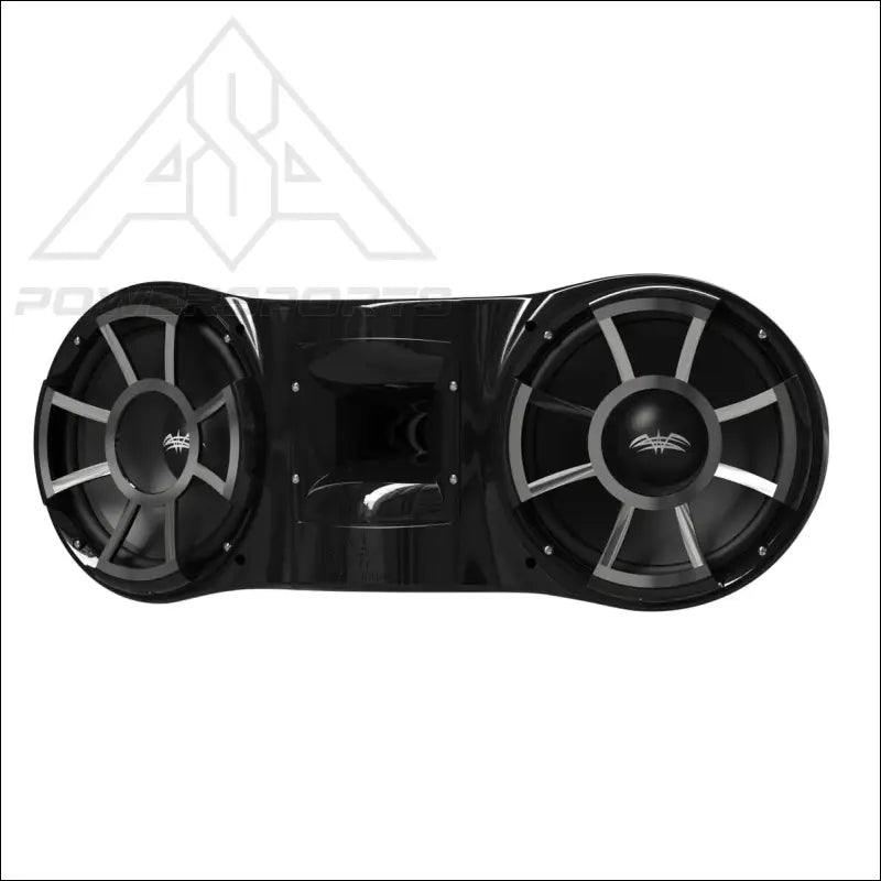 Wet Sounds Revolution Series Dual 10’’ Black Tower Speaker - Audio