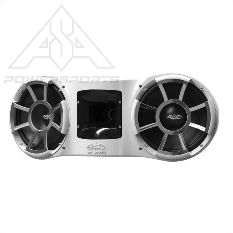 Wet Sounds Revolution Series Dual 10’’ White Tower Speaker - Audio