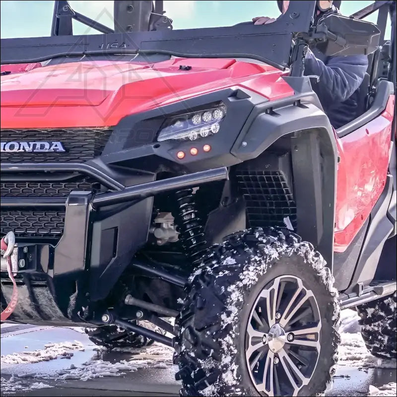 Zbroz Honda Pioneer 1000 2.2’’ X0-IFP Series Front Exit Shocks