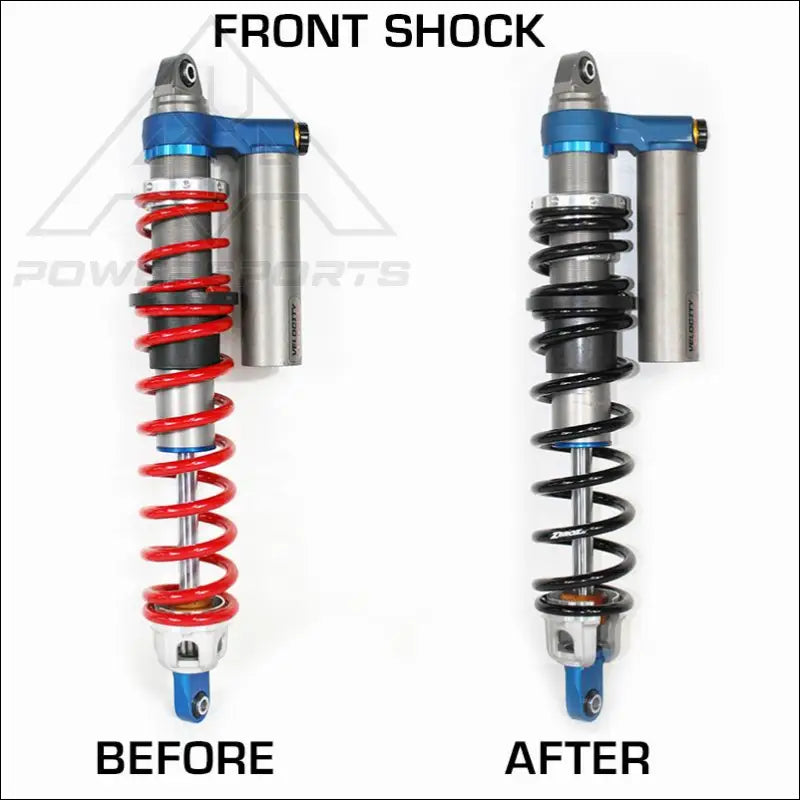 Zbroz Polaris RZR Turbo S4 Stage 1 Dual Rate Spring Kit for Walker Evans Velocity Shocks (2019-2021) - spring