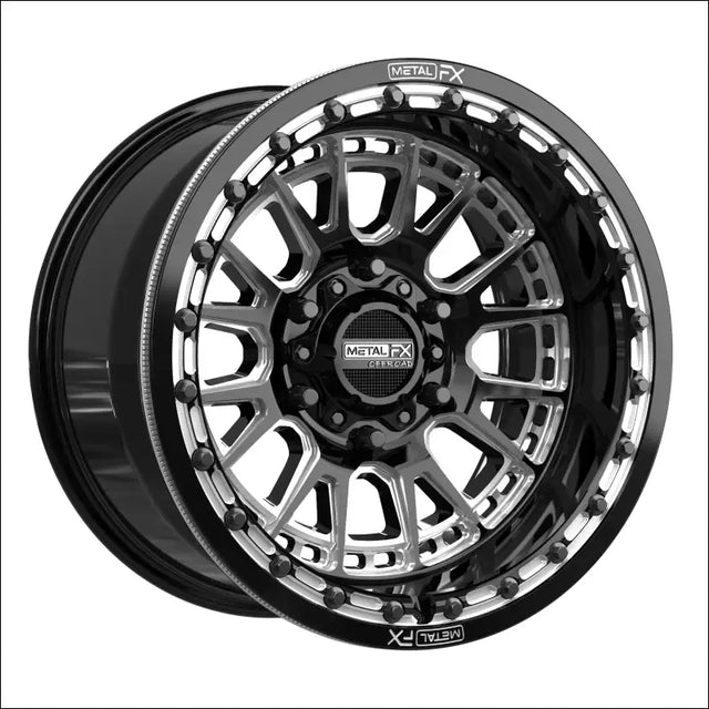 17 Slayer 6R Beadlock | Gloss Black Contrast Cut - Wheels