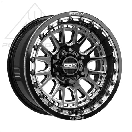 17 Slayer 6R Beadlock | Gloss Black Contrast Cut - Wheels