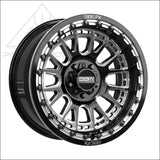 17 Slayer R Beadlock | Gloss Black Contrast Cut - Wheels